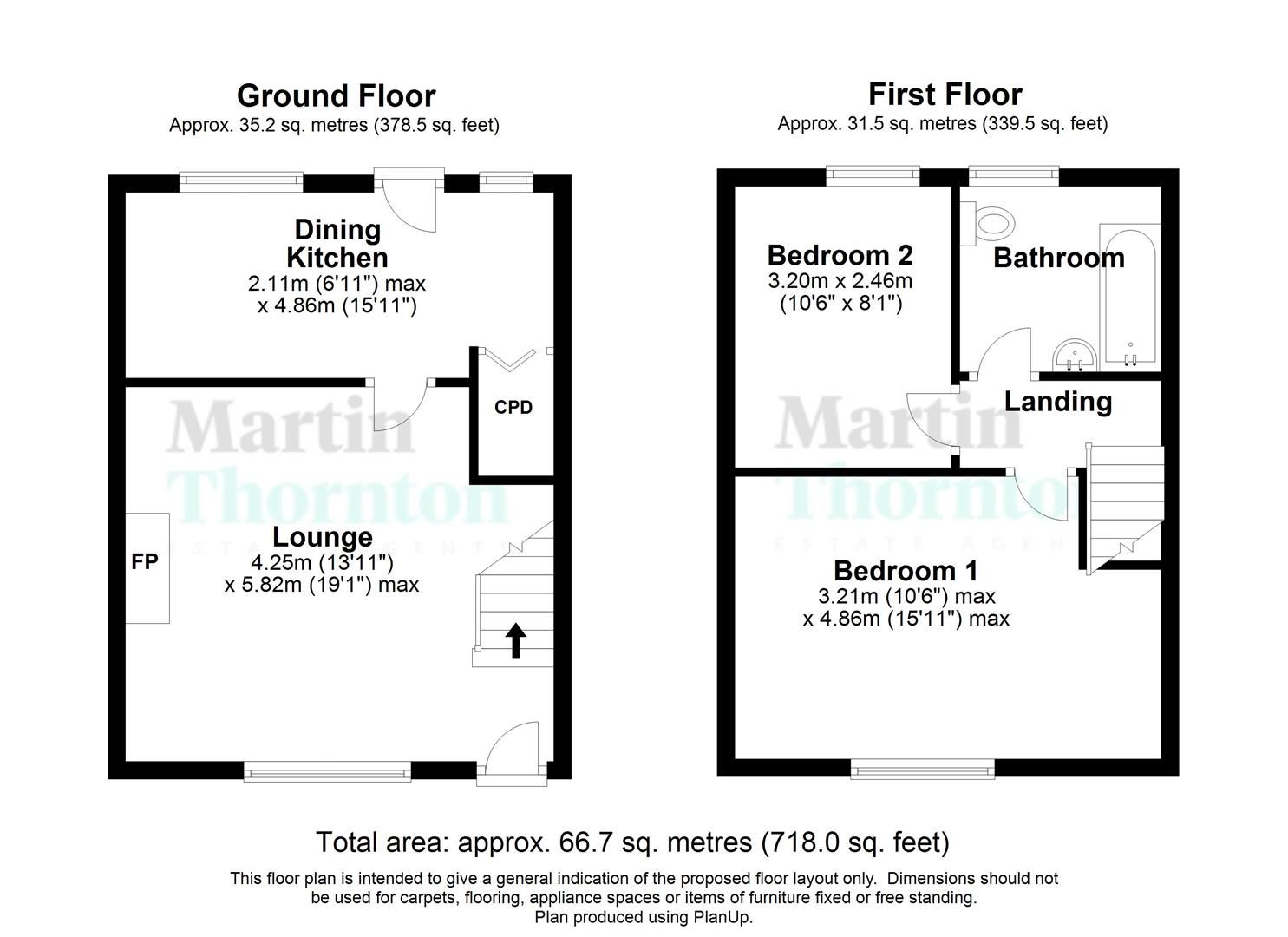 2 bed terraced house for sale in Laund Road, Salendine Nook