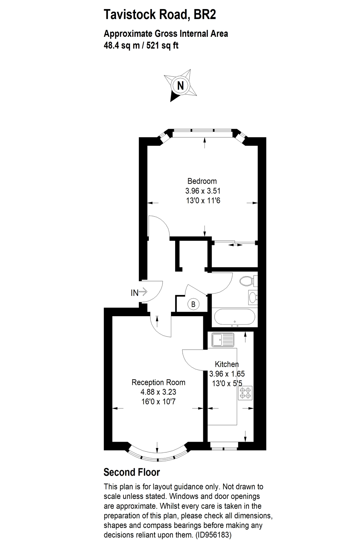 1 bed flat for sale in Tavistock Road, Bromley BR2 Zoopla