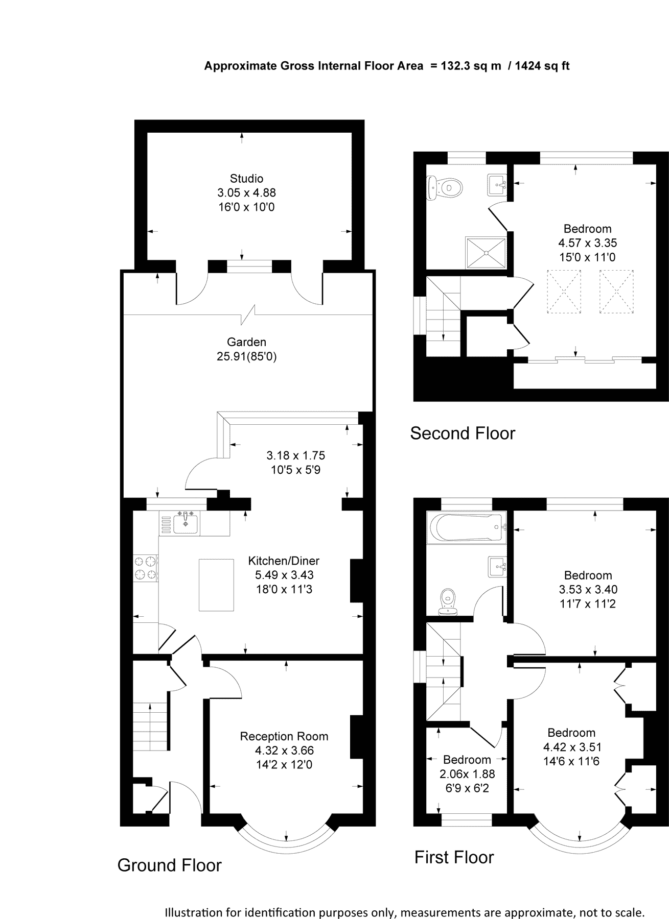 4 bed semidetached house for sale in Cambridge Road, New Malden