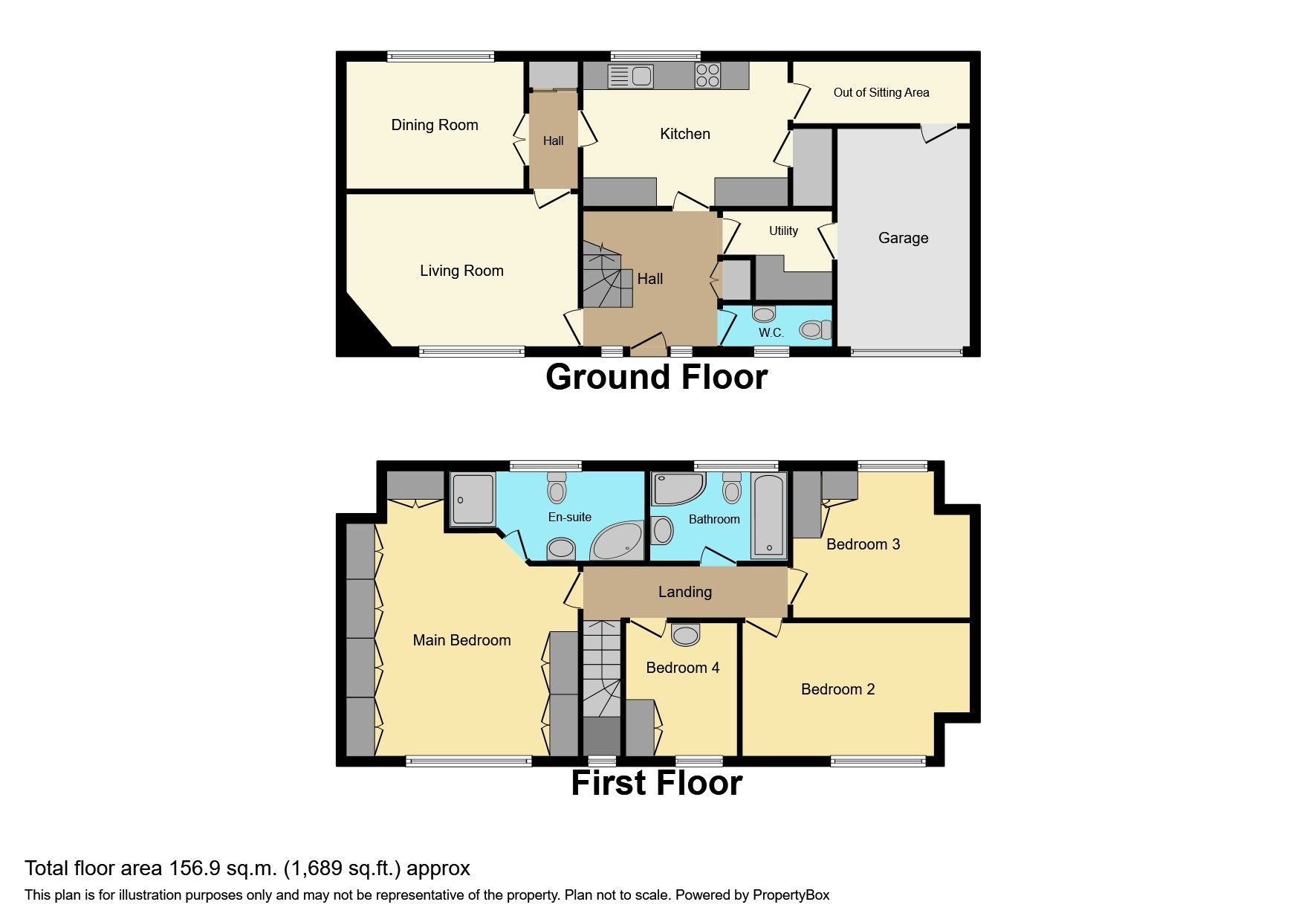 4 bed detached house for sale in Broomfield Close, Emley, Huddersfield