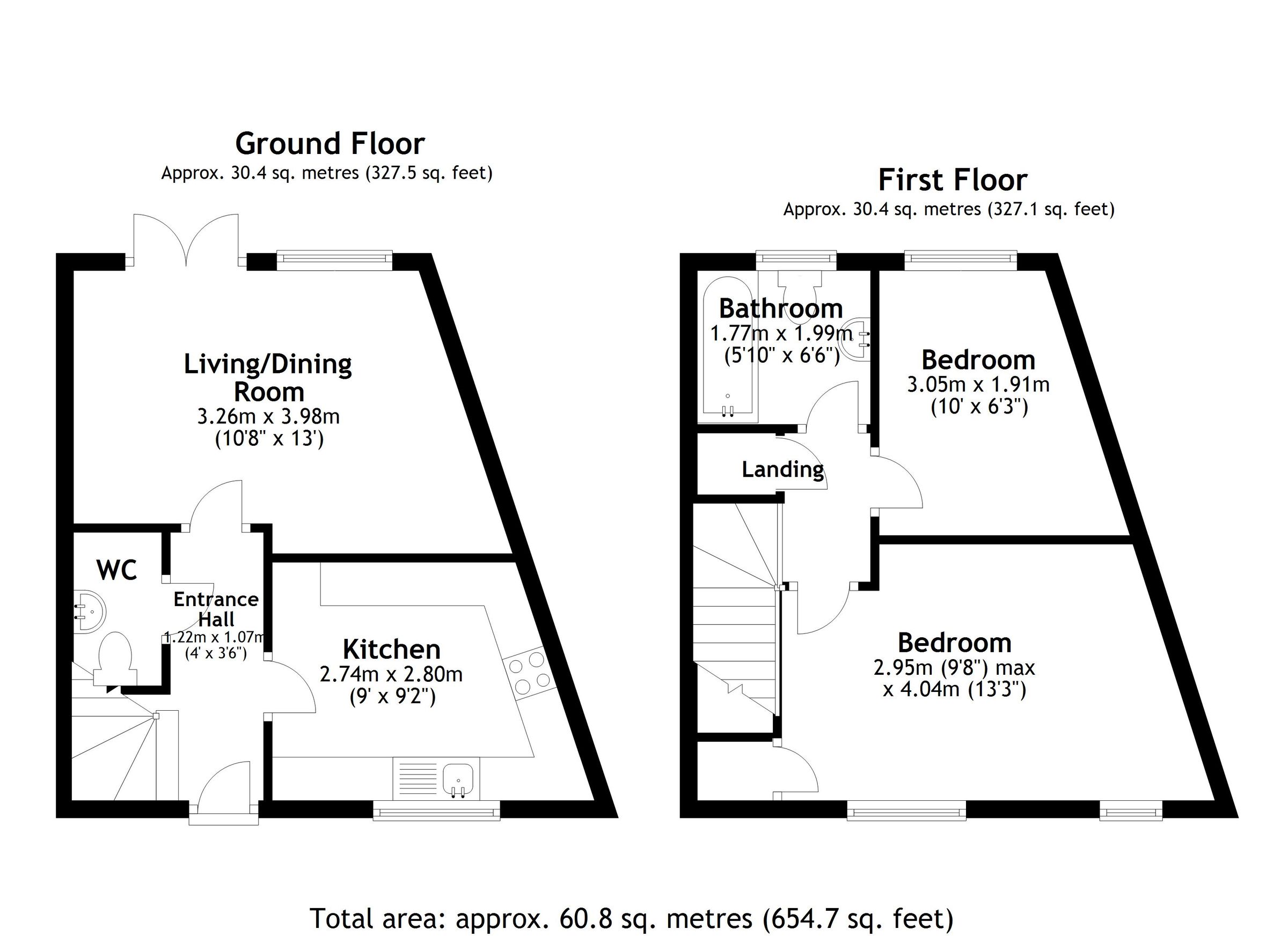 2 bed terraced house for sale in Chequers Lane, Dunmow, Essex CM6 Zoopla