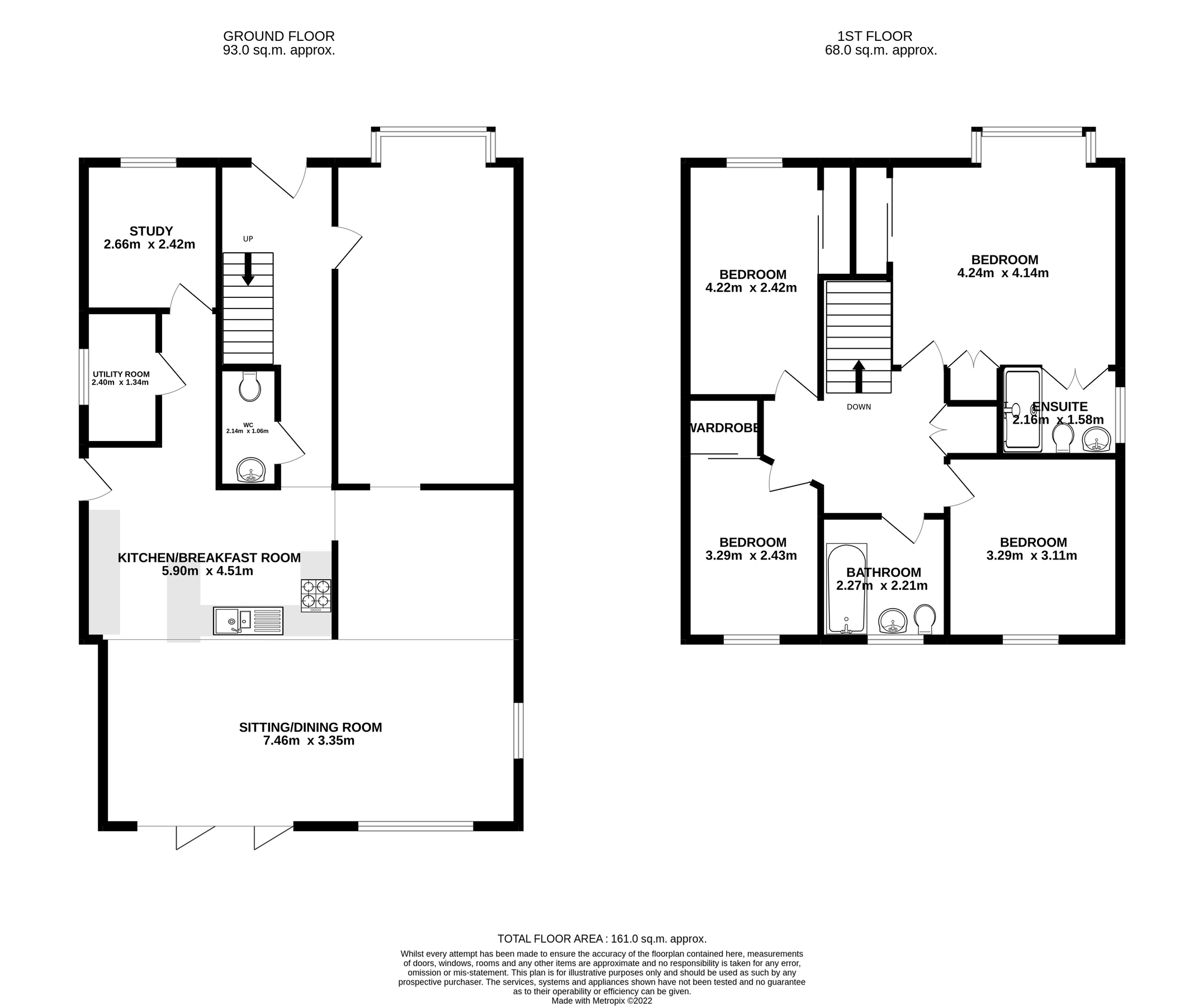 4 bed detached house for sale in Scott Drive, Wick Meadows, Wickford, Essex SS12 Zoopla