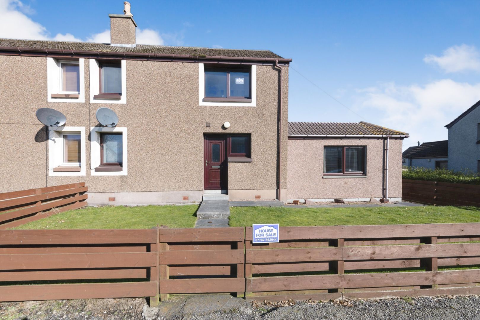 4 bed semidetached house for sale in Johnstone Crescent, Brora KW9