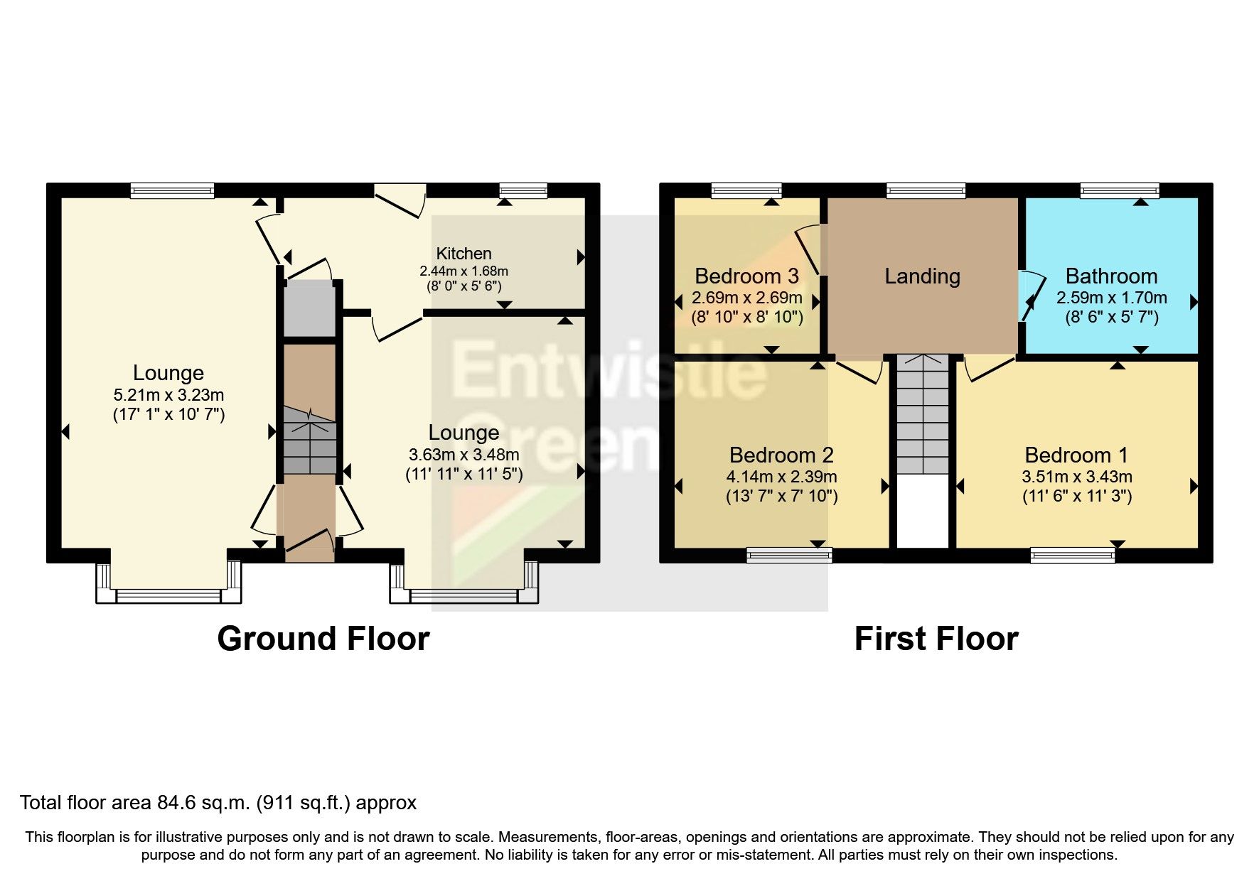 3 bed semidetached house for sale in Rossendale Avenue North, Thornton