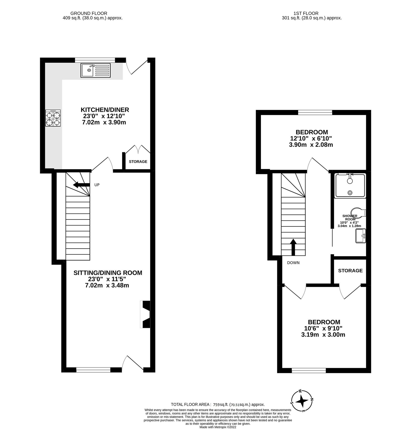 2 bed terraced house for sale in Alma Cut, St. Albans, Hertfordshire