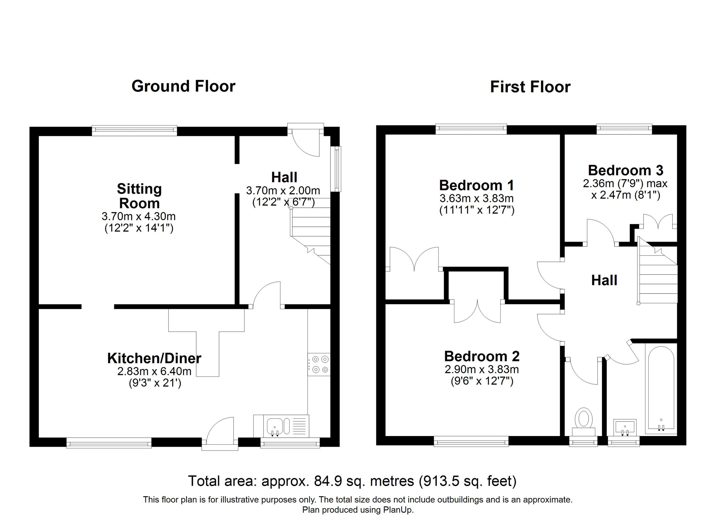 3 bed semidetached house for sale in Canberra Road, Shortstown