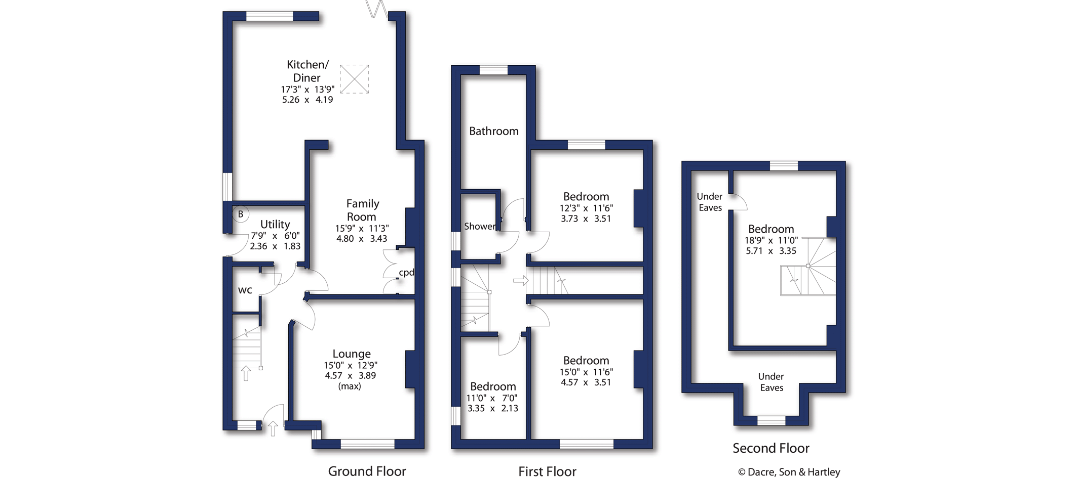 4 bed semidetached house for sale in Otley Old Road, Leeds, West