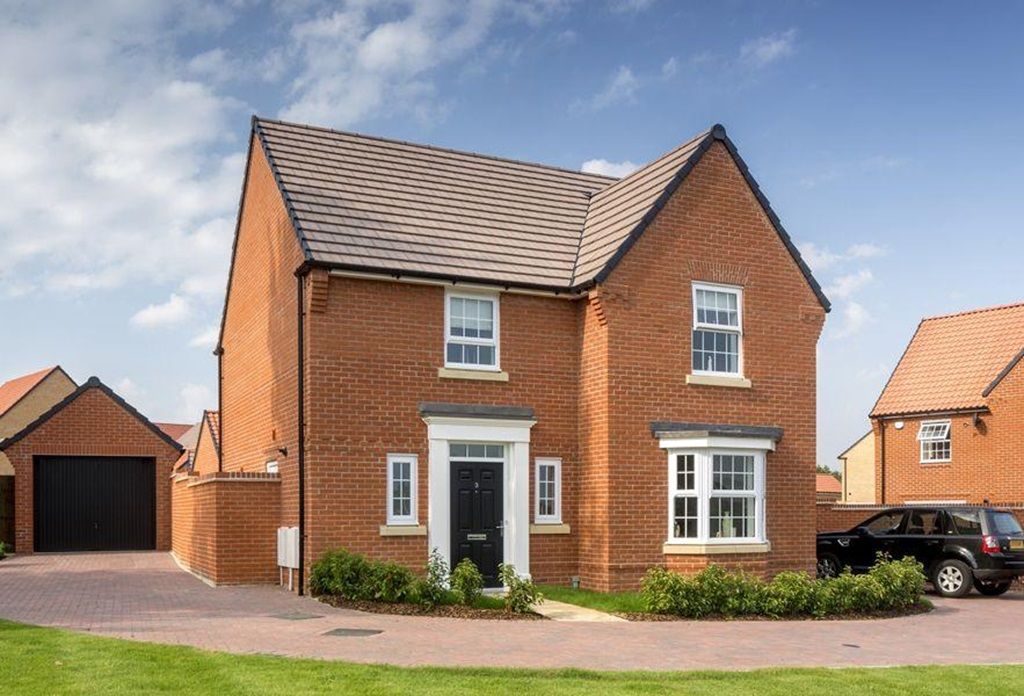 New home, 4 bed detached house for sale in "Shenton" at Salhouse Road