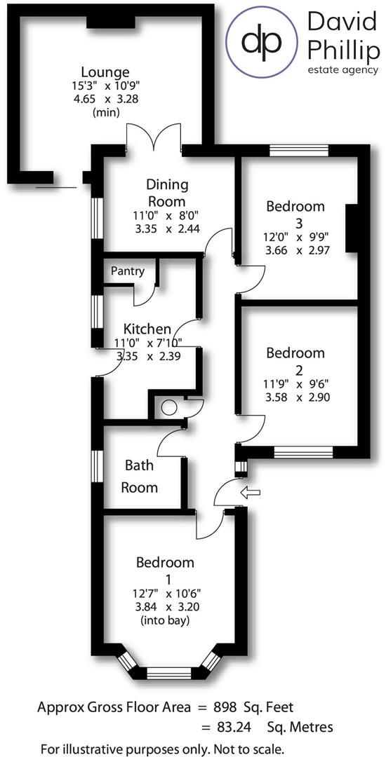 3 bed semidetached bungalow for sale in Tredgold Avenue, Bramhope