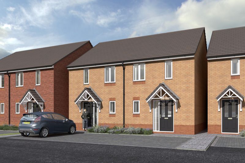 New home, 2 bed semidetached house for sale in Goscote Lane, Bloxwich