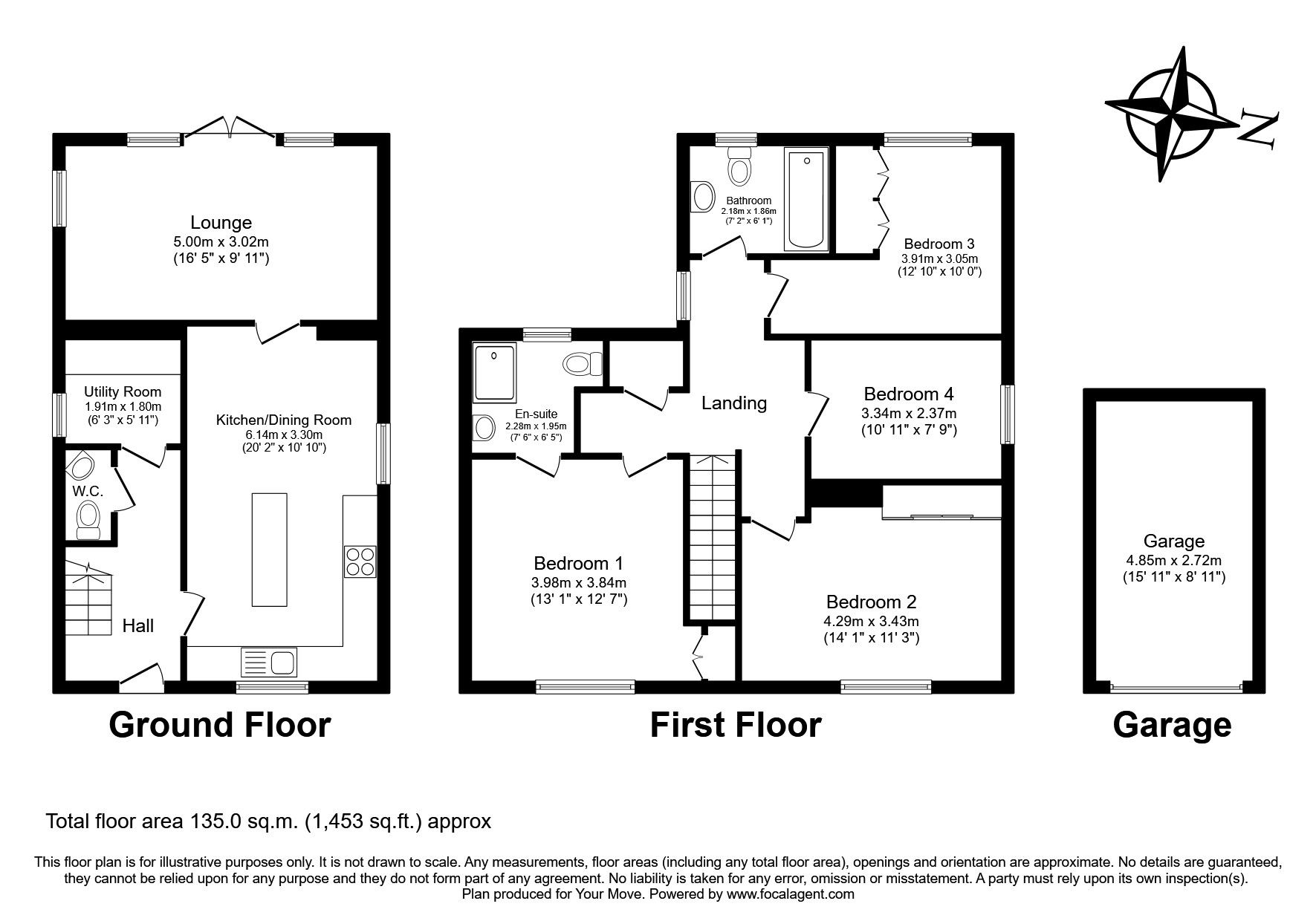 New home, 4 bed detached house for sale in Campion Gardens, KirkbyIn