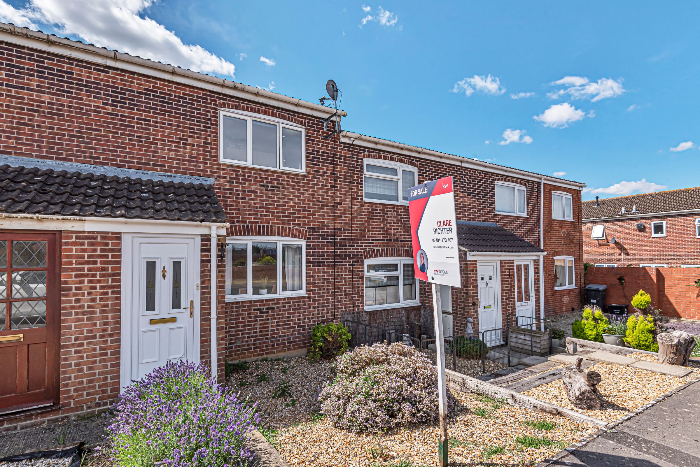 2 bed terraced house for sale in Mitchell Drive, Bowerhill, Melksham