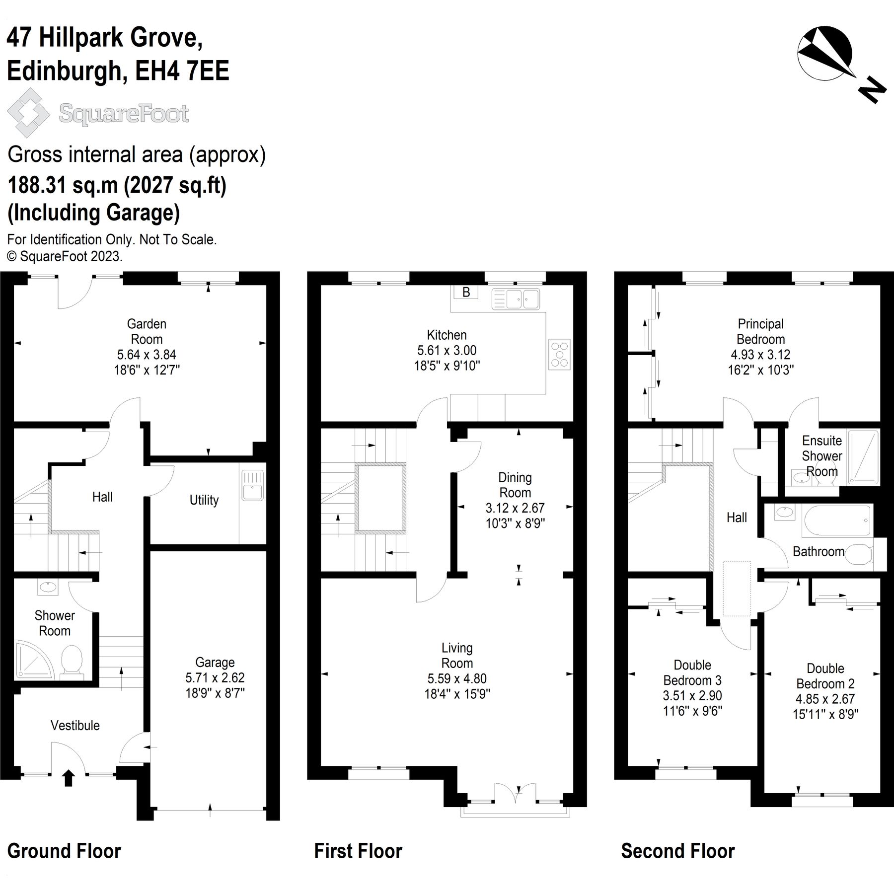 4 bed terraced house for sale in Hillpark Grove, Blackhall, Edinburgh