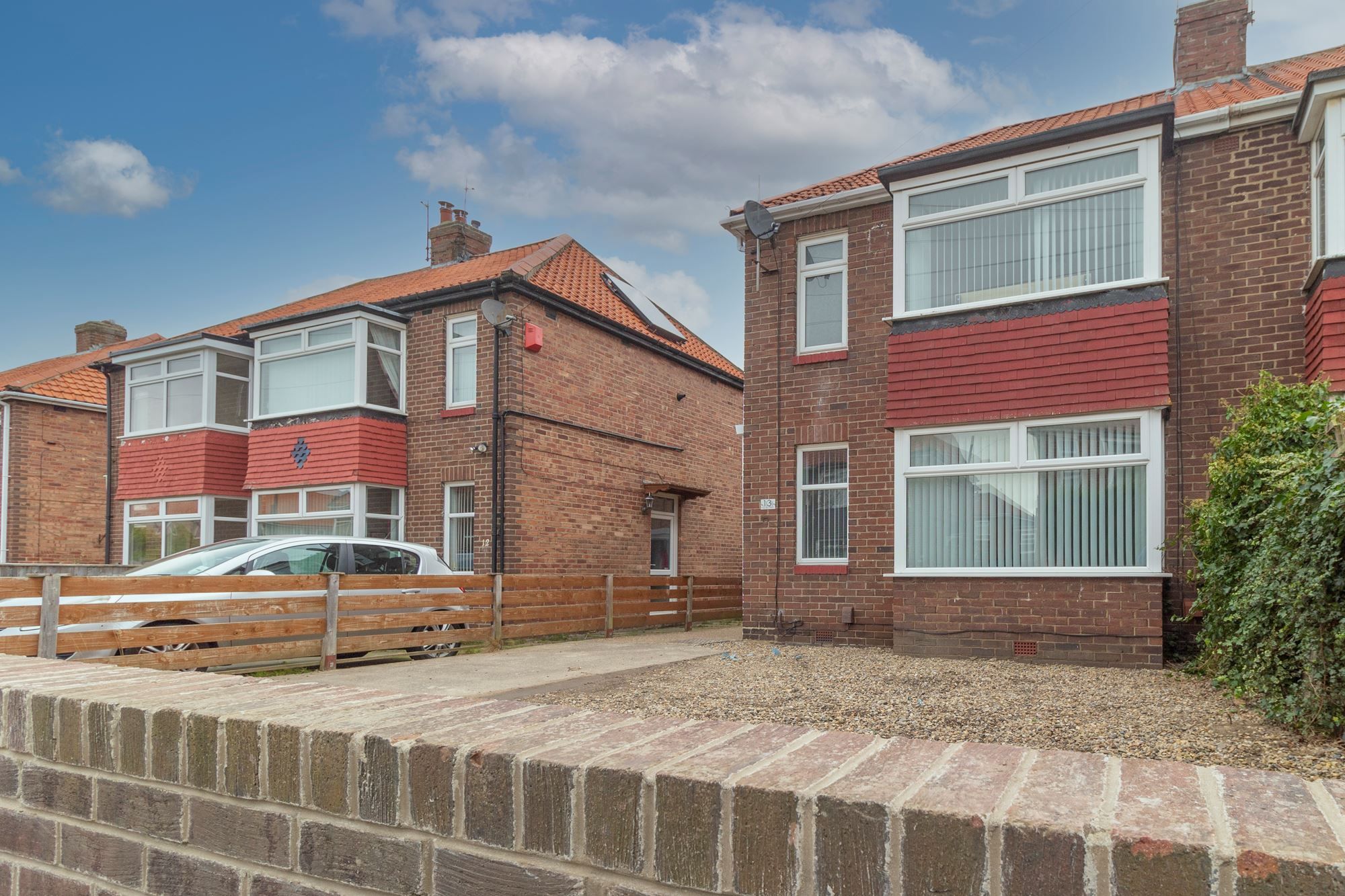 2 bed semidetached house for sale in Rennington Place, Newcastle Upon