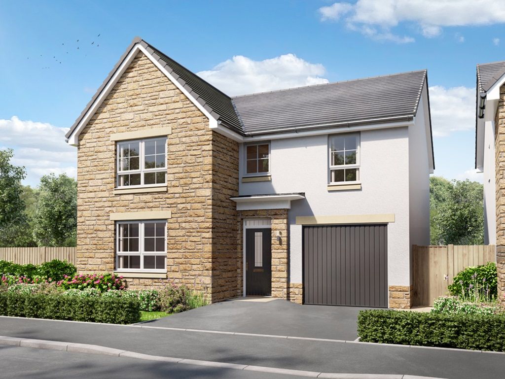 New home, 4 bed detached house for sale in "Falkland" at Ayton Park