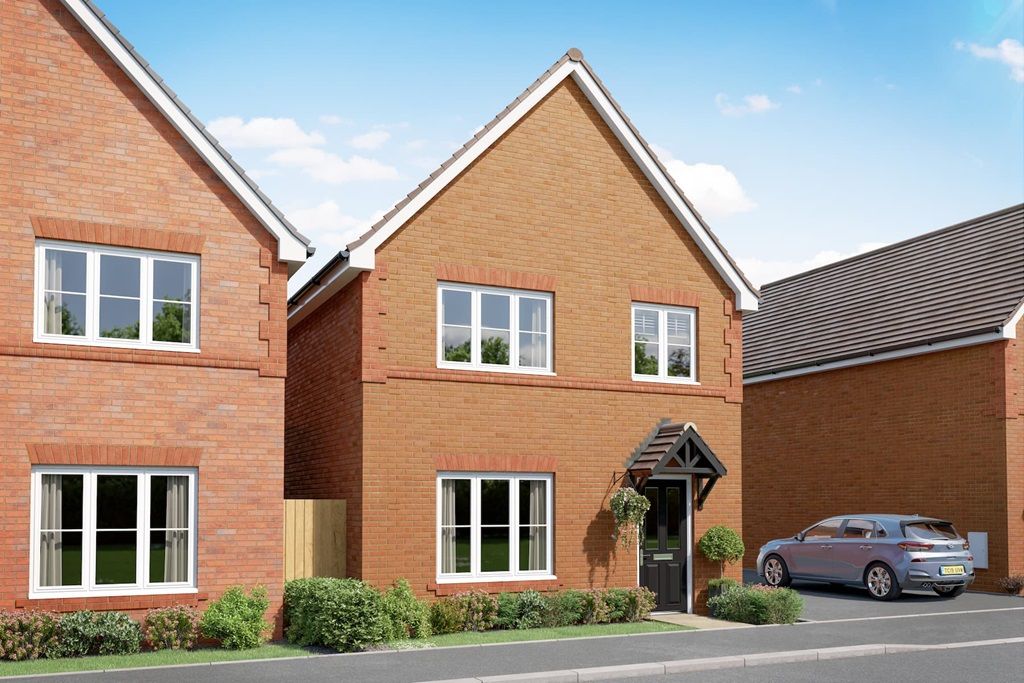 New home, 4 bed detached house for sale in "The Lydford Plot 109" at