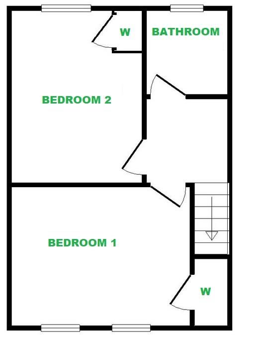 2 bed terraced house for sale in Woodside Street, New Stevenston