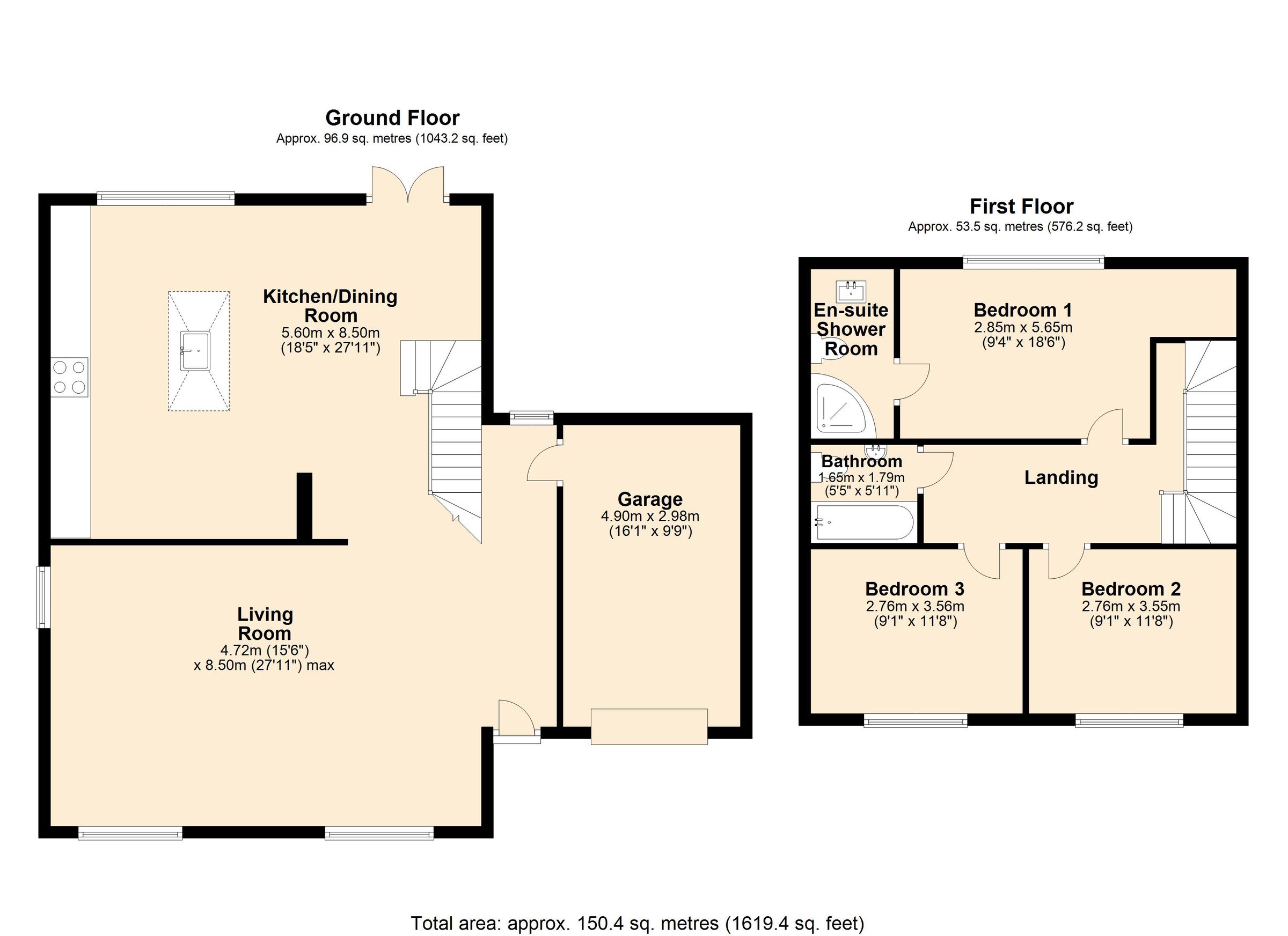 New home, 3 bed detached house for sale in Redcar Road, Little Lever