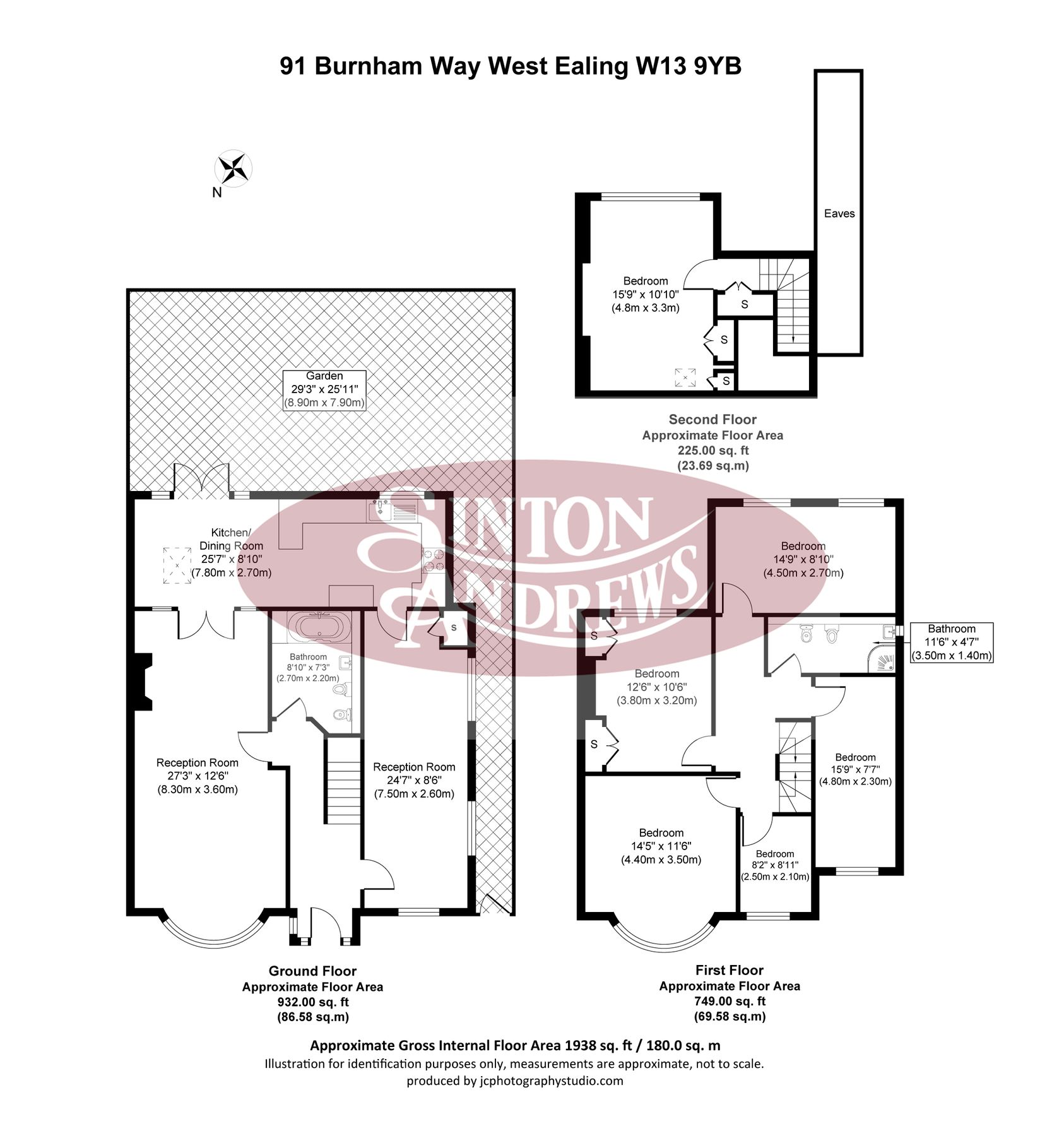 6 bed end terrace house for sale in Burnham Way, London W13 Zoopla