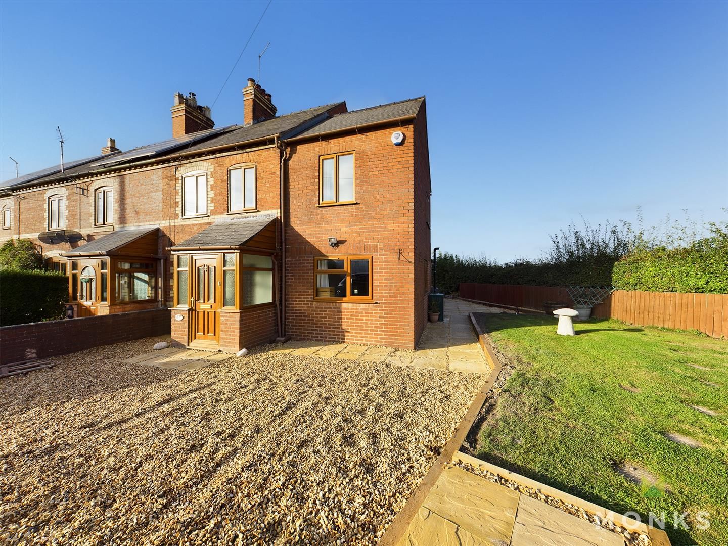 3 bed end terrace house for sale in Tilley Green, Wem, Shrewsbury SY4