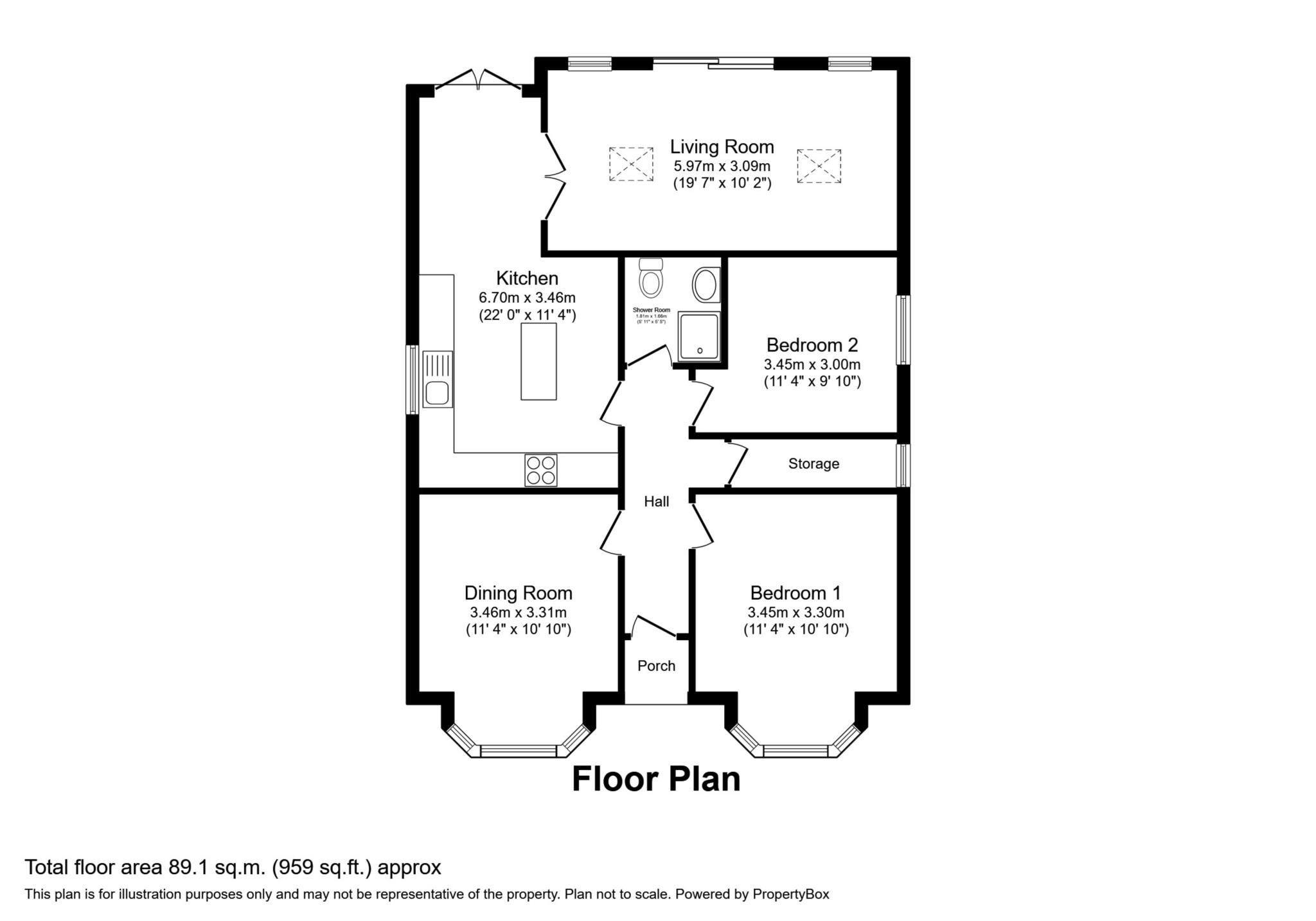 2 bed detached bungalow for sale in Meadow Avenue, Newcastle Under Lyme