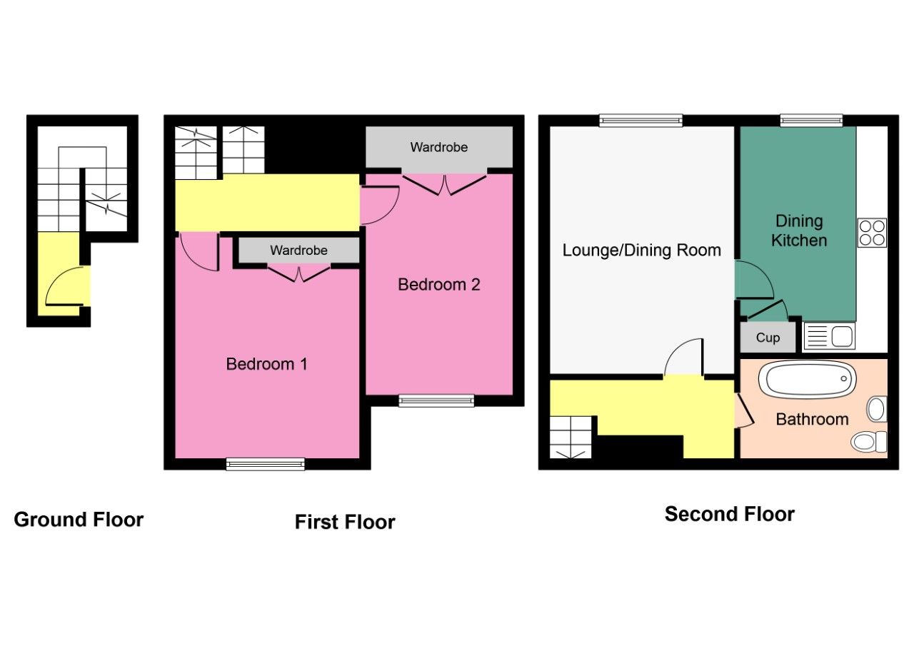 2 bed town house for sale in Lenzie Place, Springburn, Glasgow G21 Zoopla