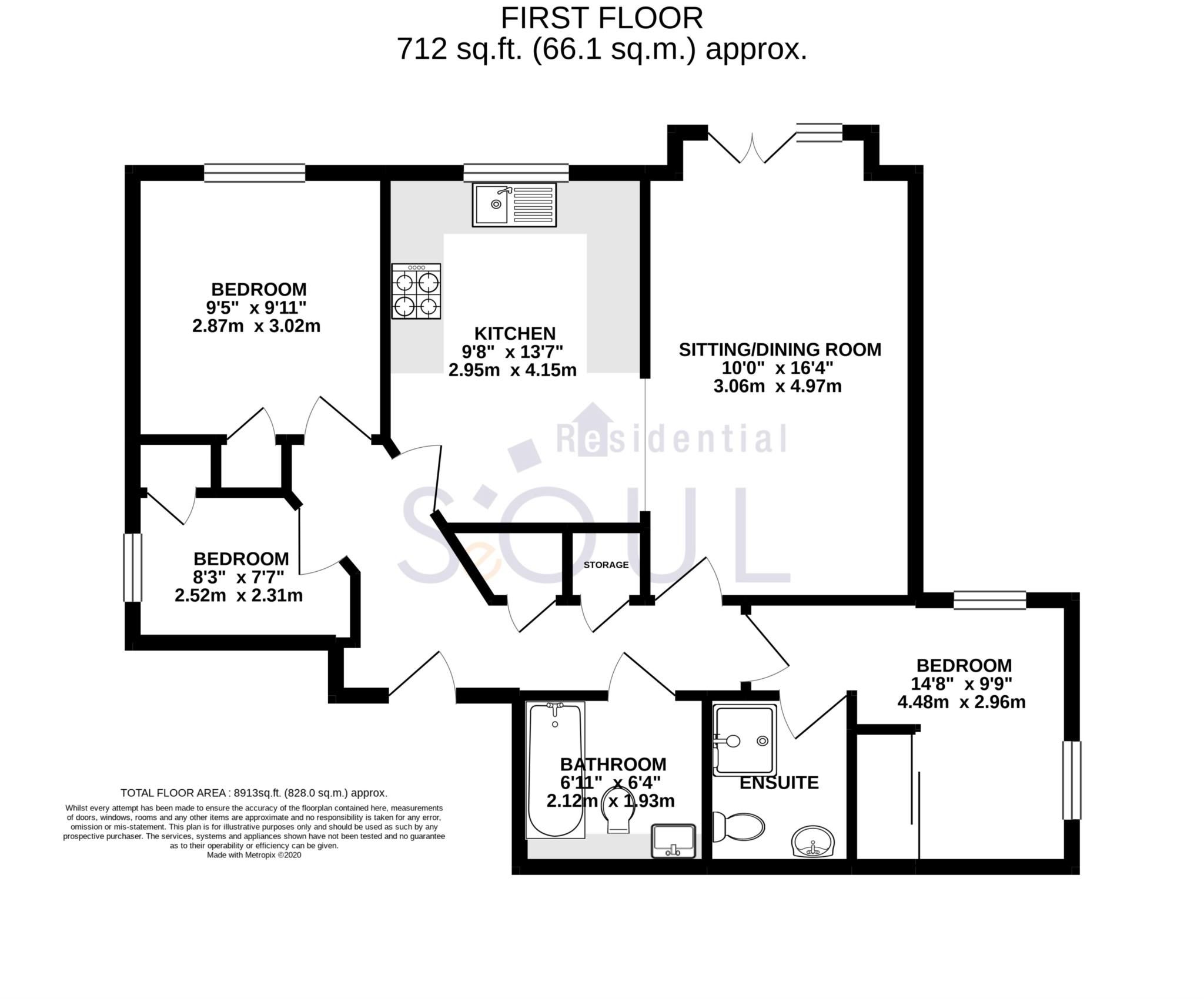 3 bed flat to rent in Malden Road, New Malden KT3 Zoopla