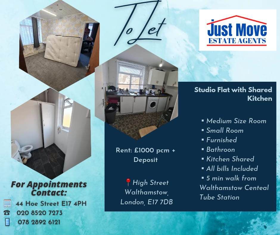 2 bed shared to rent in High Street, Walthamstow E17 Zoopla