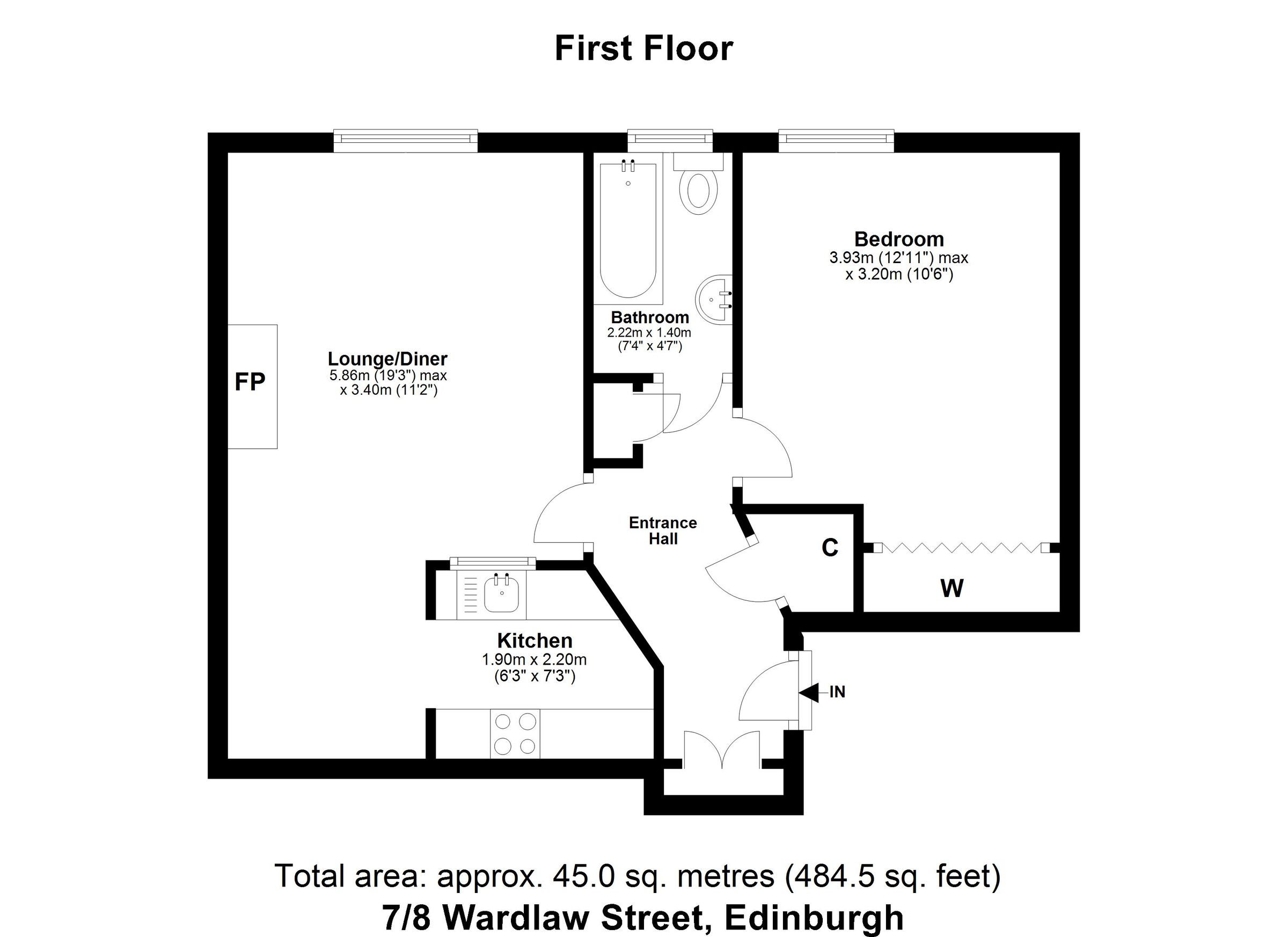 1 bed flat for sale in Wardlaw Street, Edinburgh EH11 Zoopla