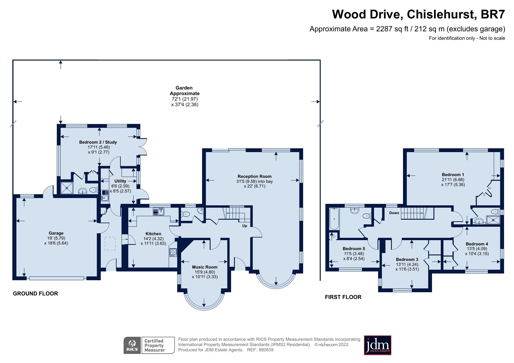 5 bed detached house for sale in Wood Drive, Chislehurst, Kent BR7 Zoopla