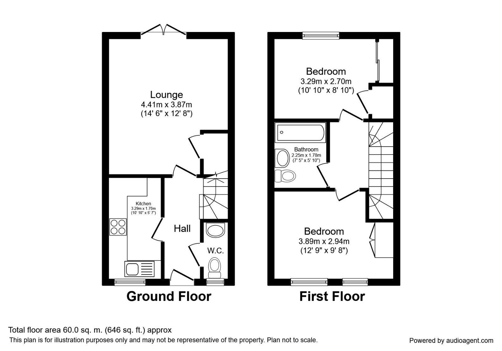 2 bed terraced house for sale in Macaulay Road, Birkby, Huddersfield