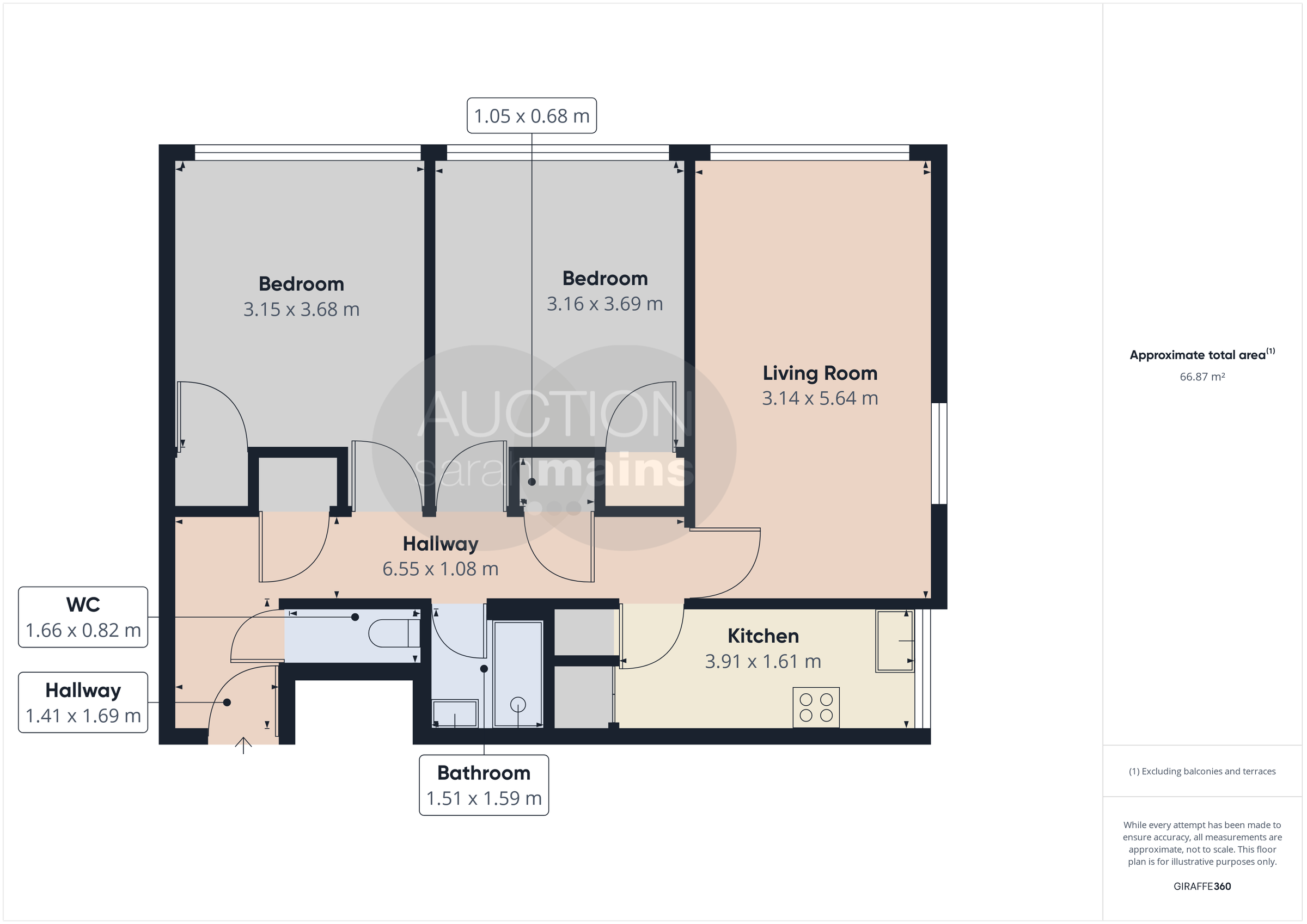 2 bed flat for sale in Bedale Court, Harlow Green, Gateshead NE9 Zoopla