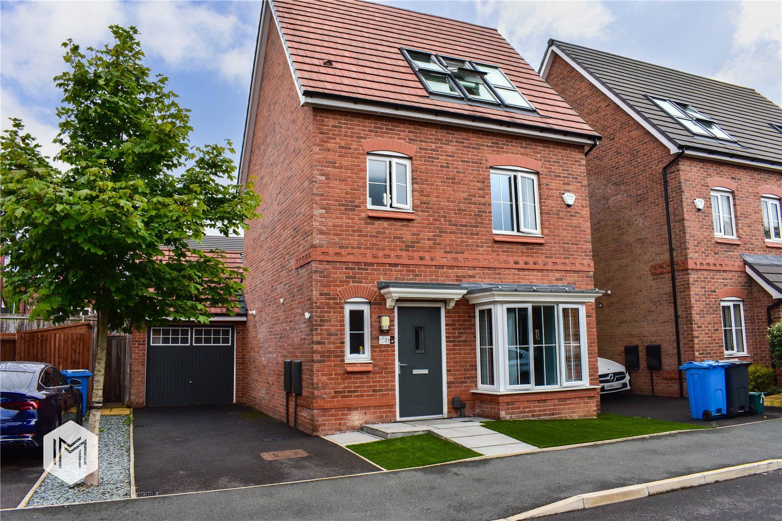4 bed detached house for sale in Thorne Crescent, Worsley, Manchester