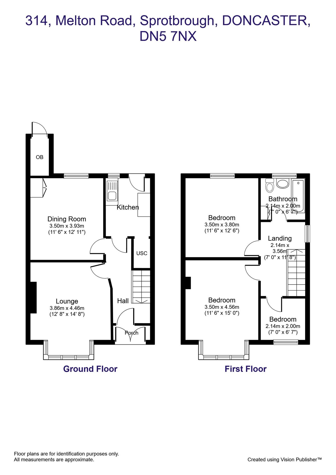 3 bed semidetached house for sale in Melton Road, Sprotbrough
