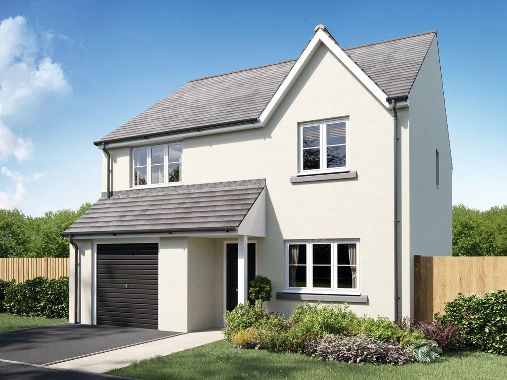 New home, 4 bed detached house for sale in "The Goodridge" at Higher Trenant Road, Wadebridge