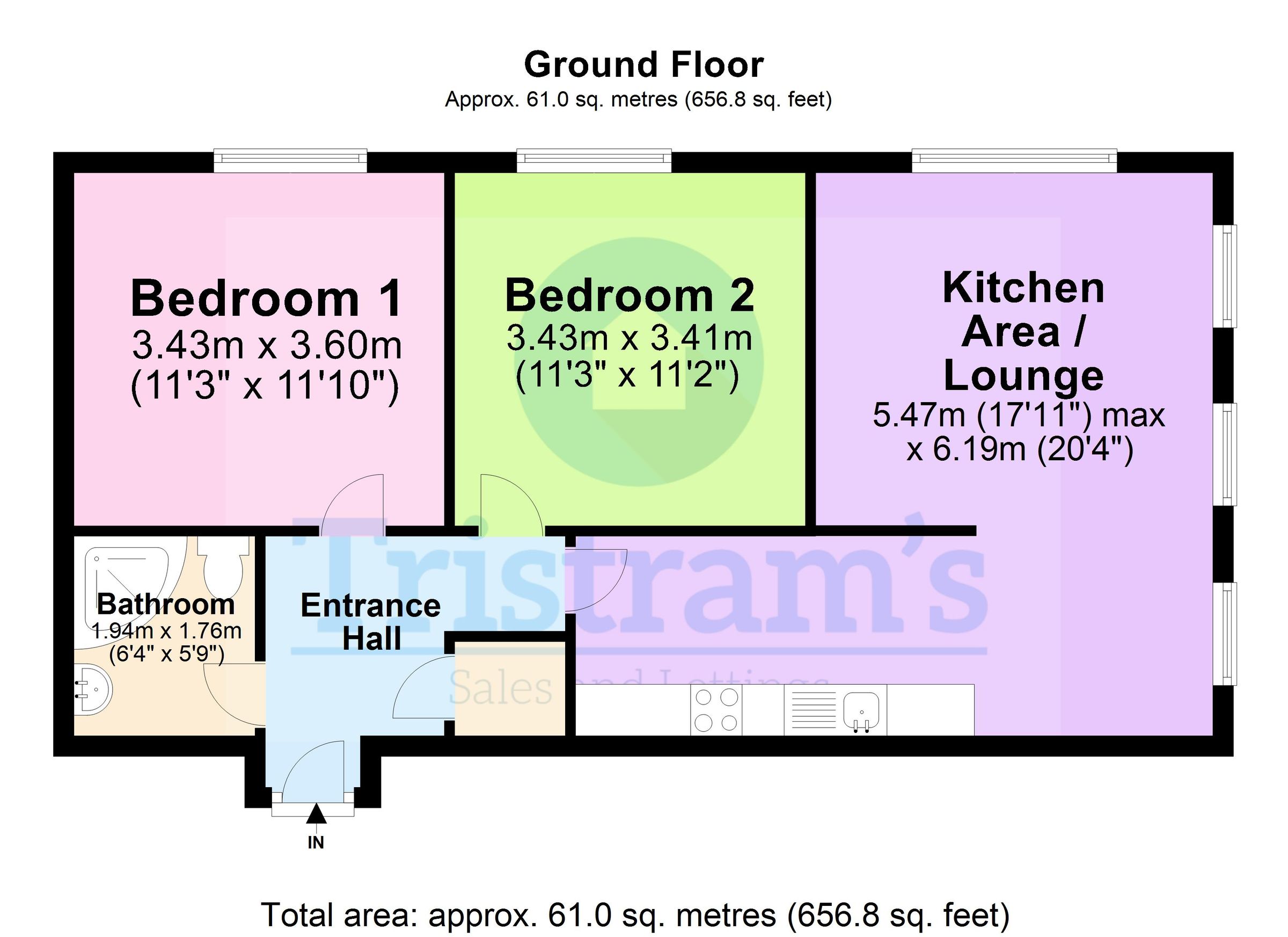 2 bed flat for sale in Sherwood Heights, 9 Pelham Road, Nottingham NG5