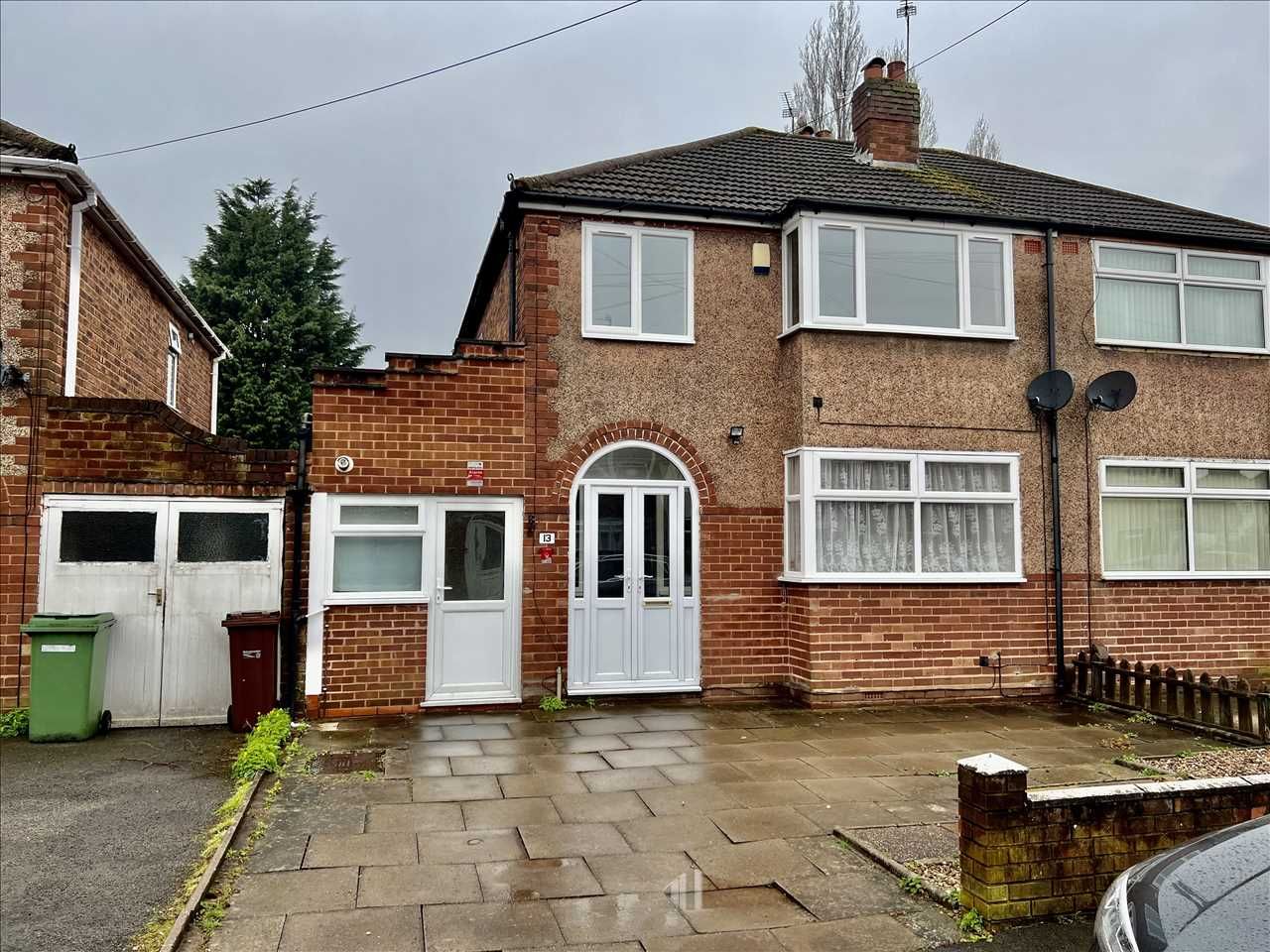 3 bed semi-detached house for sale in Fairview Close, Wednesfield ...