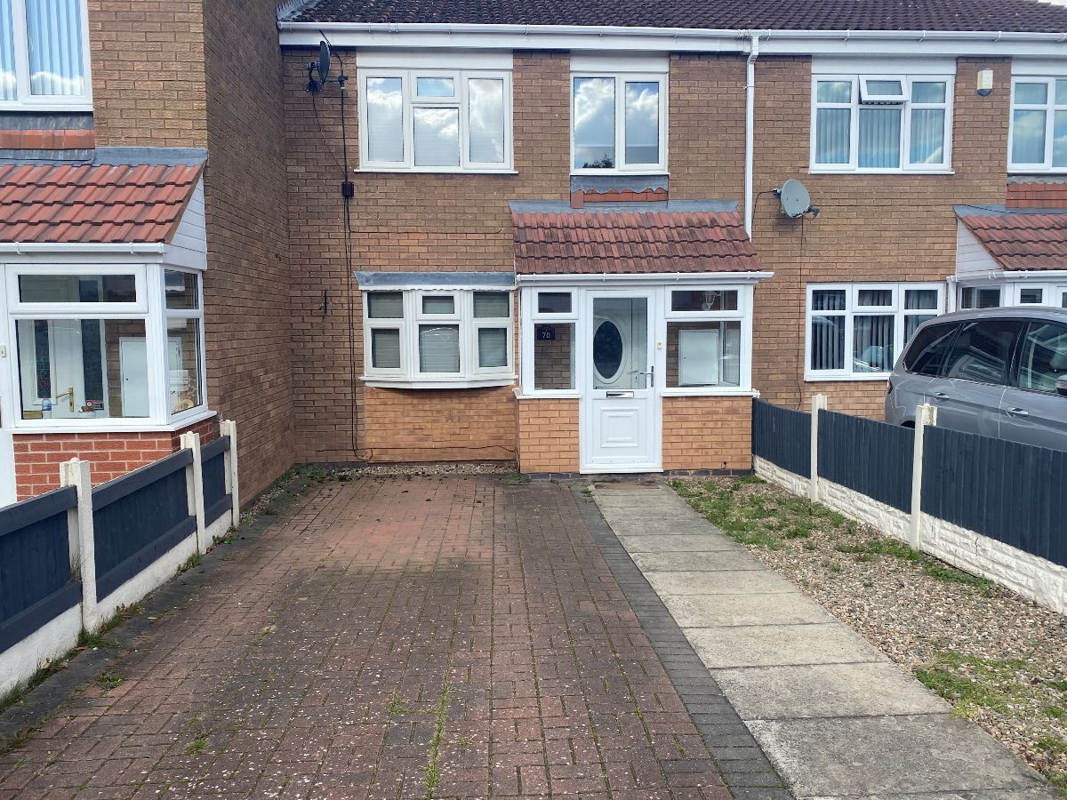 3 bed terraced house to rent in Catisfield Crescent, Pendeford