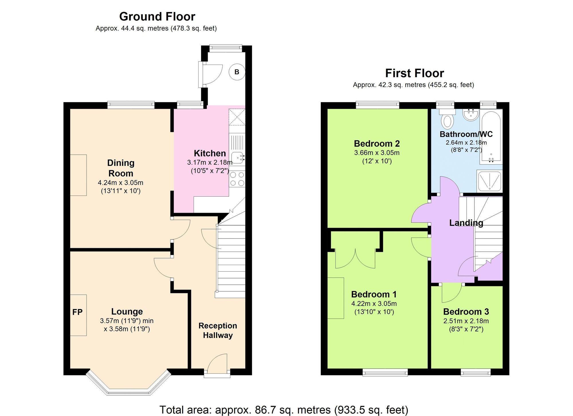 3 bed terraced house to rent in Empire Road, Torquay TQ1 Zoopla
