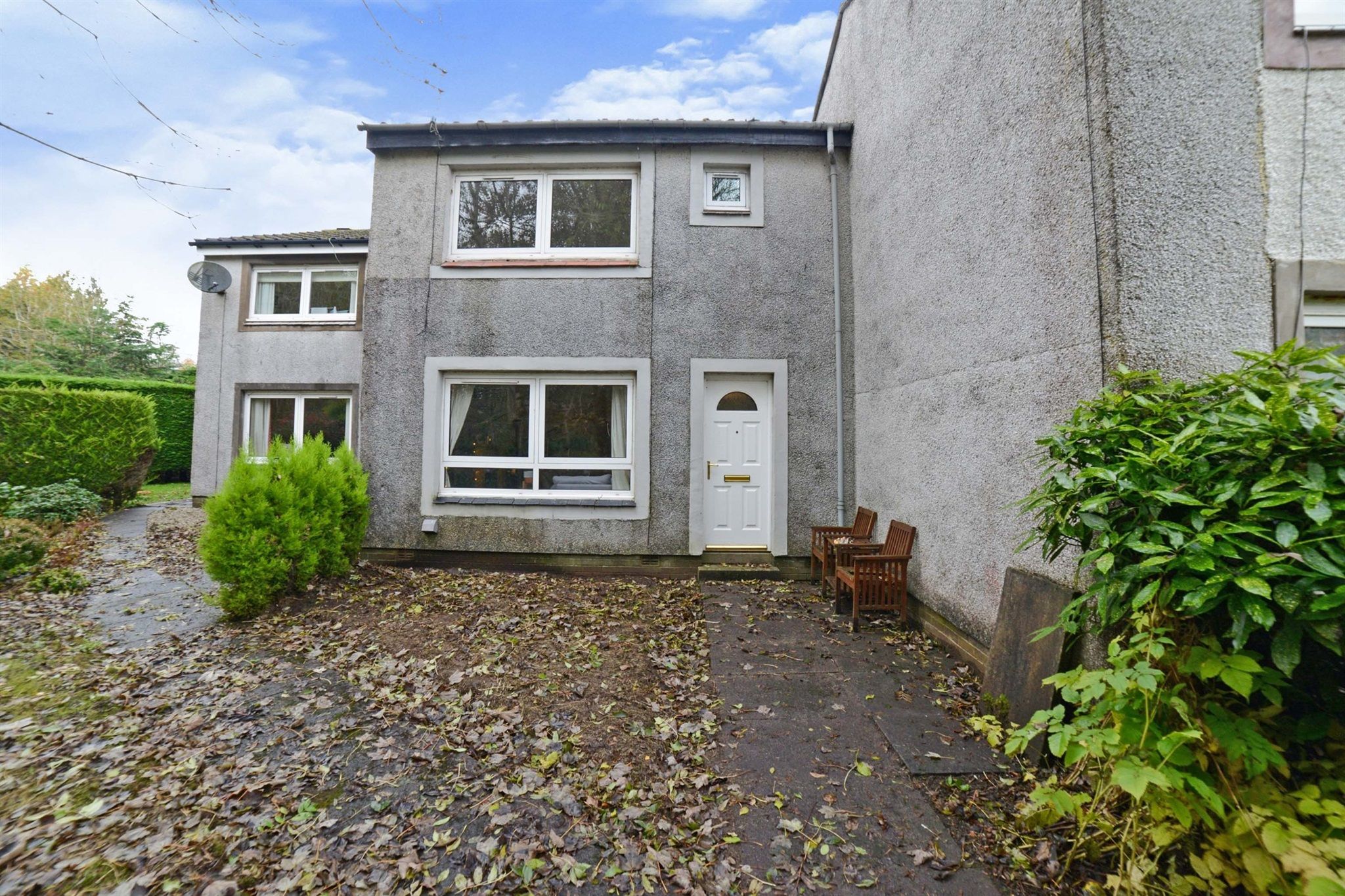 2 bed terraced house for sale in Station Avenue, Howwood, Johnstone PA9