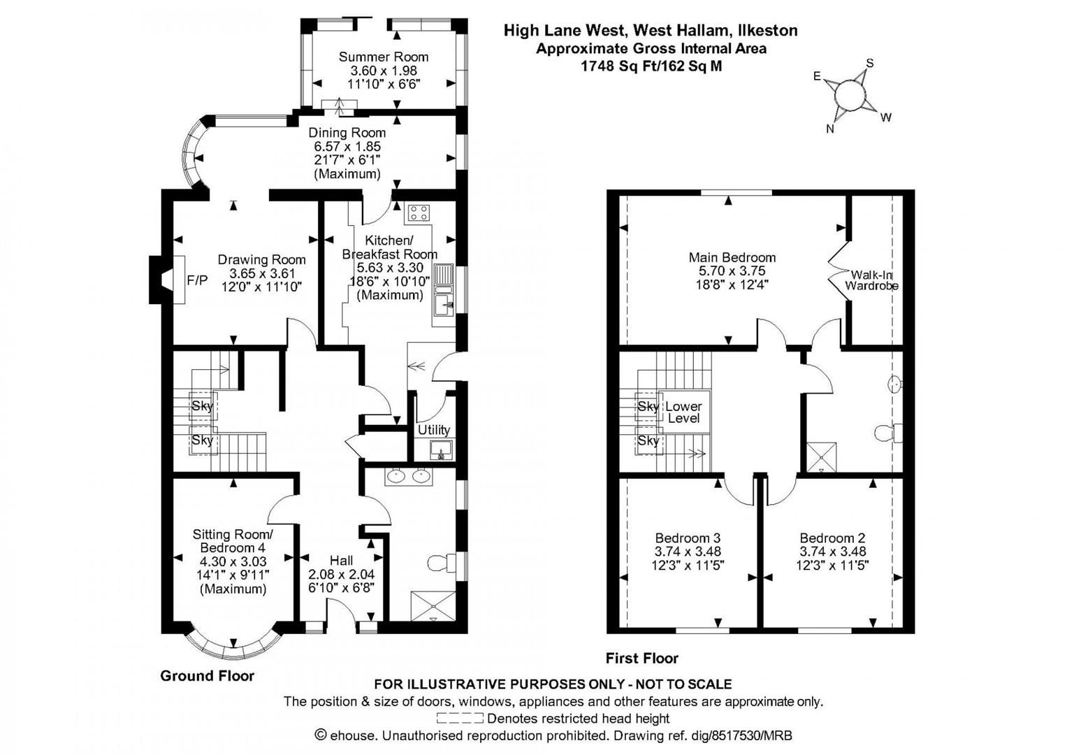 4 bed detached house for sale in High Lane West, West Hallam, Ilkeston, Derbyshire DE7 Zoopla