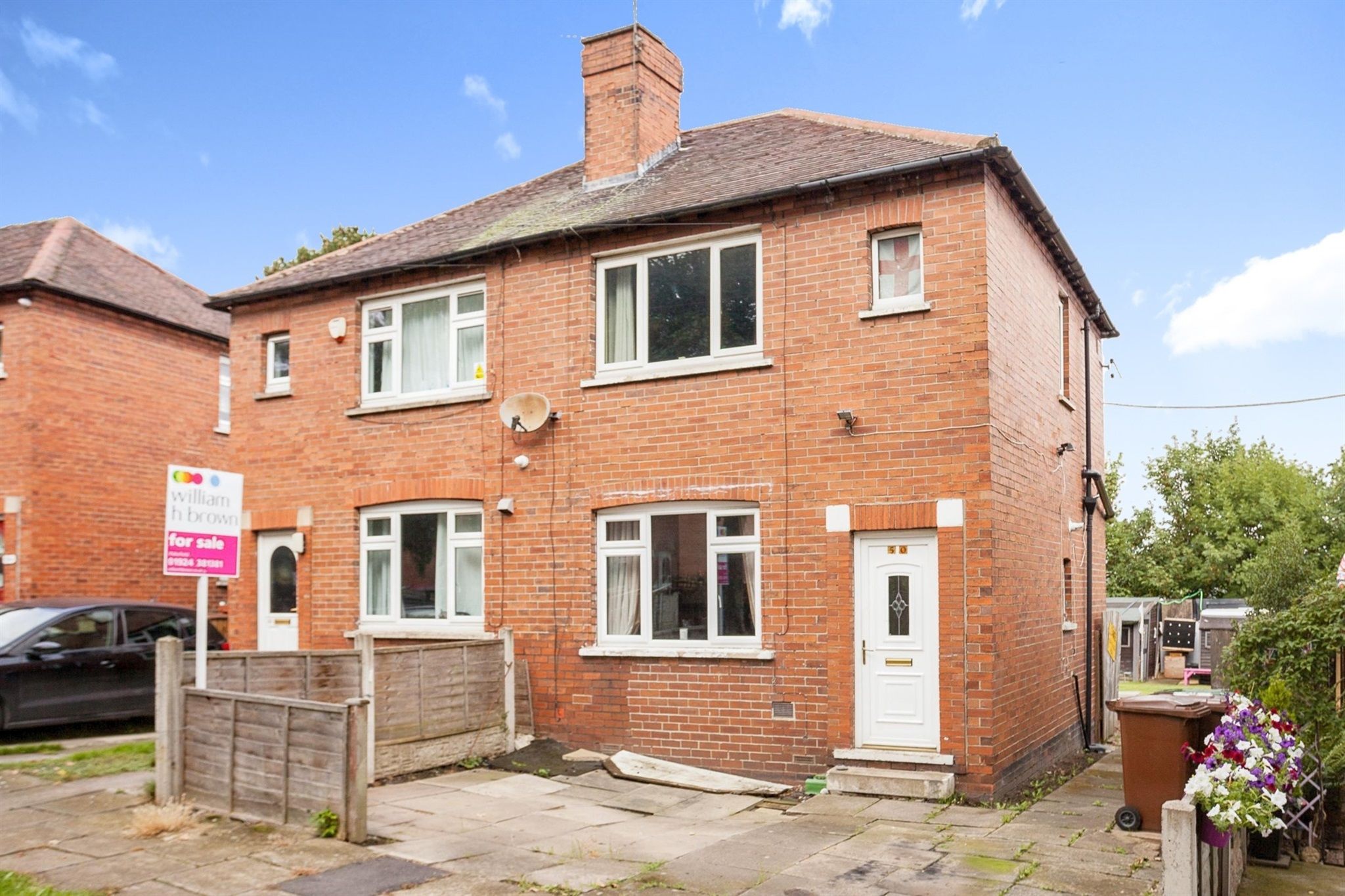 2 bed semidetached house for sale in Flanshaw Crescent, Wakefield WF2 Zoopla