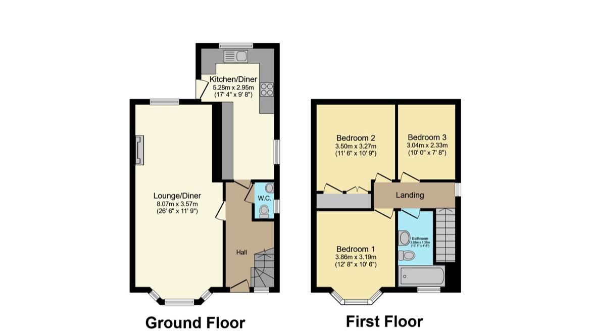 3 bed semidetached house for sale in Gate Road, Penygroes, Llanelli