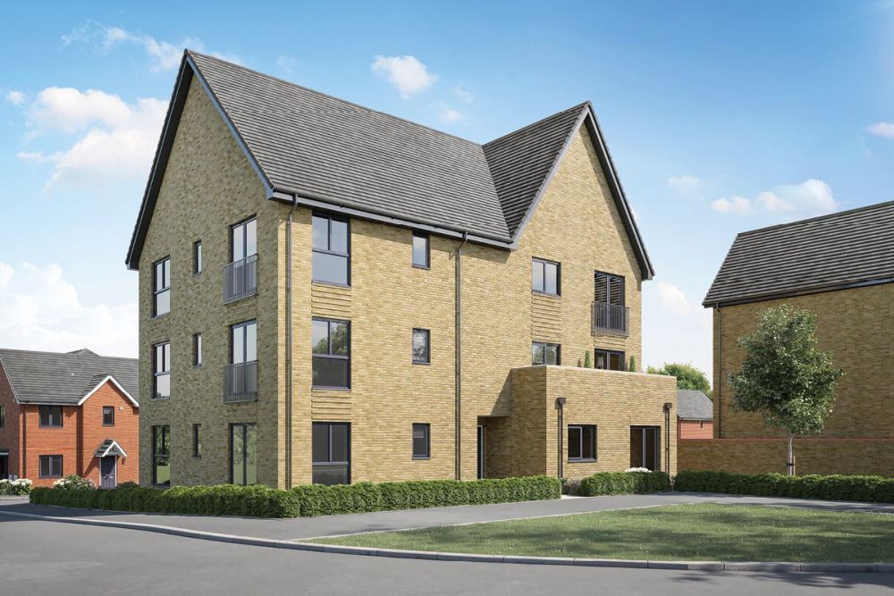 New home, 2 bed flat for sale in "Bluebell House" at Curbridge, Botley, Southampton SO30 Zoopla