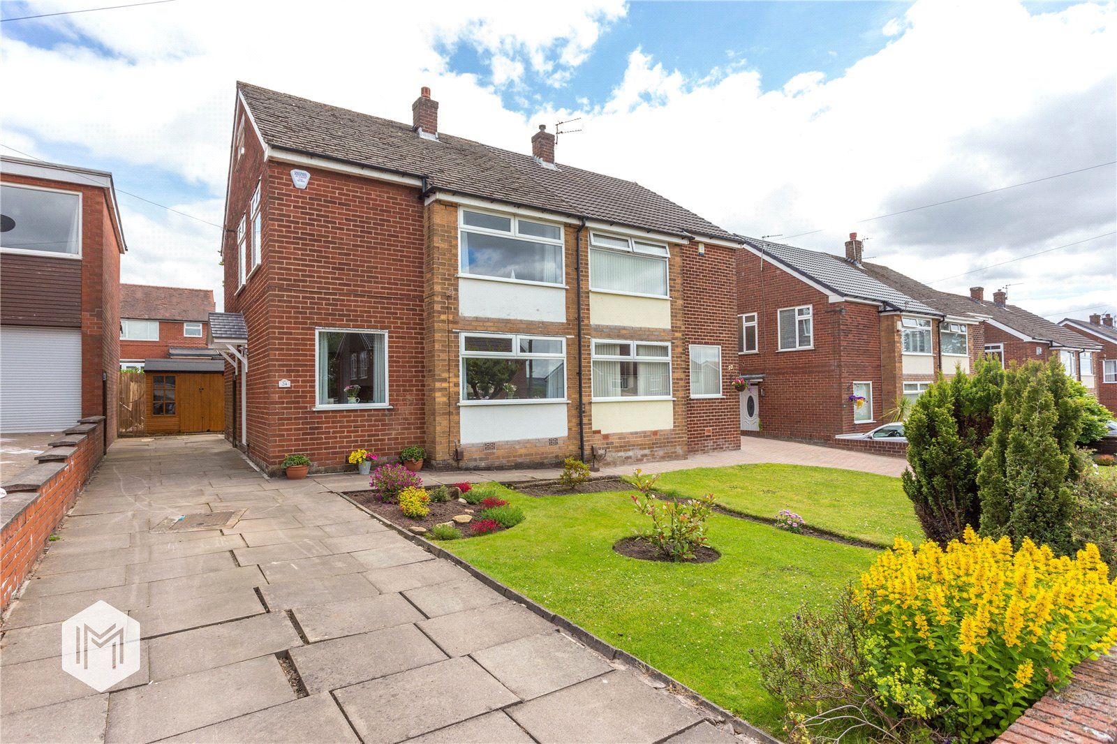 3 bed semidetached house for sale in Astley Road, Harwood, Bolton BL2