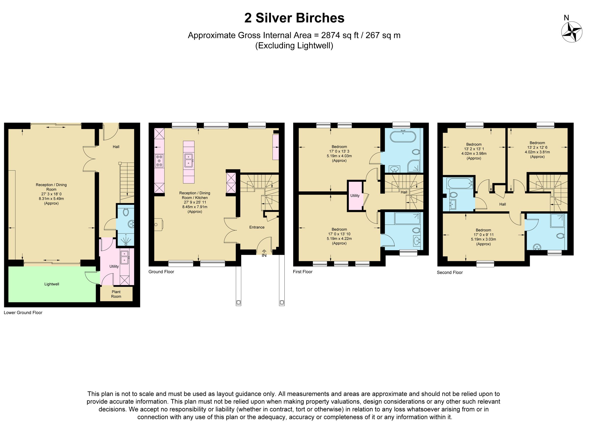 New home, 5 bed terraced house for sale in Marchmont Road, Richmond
