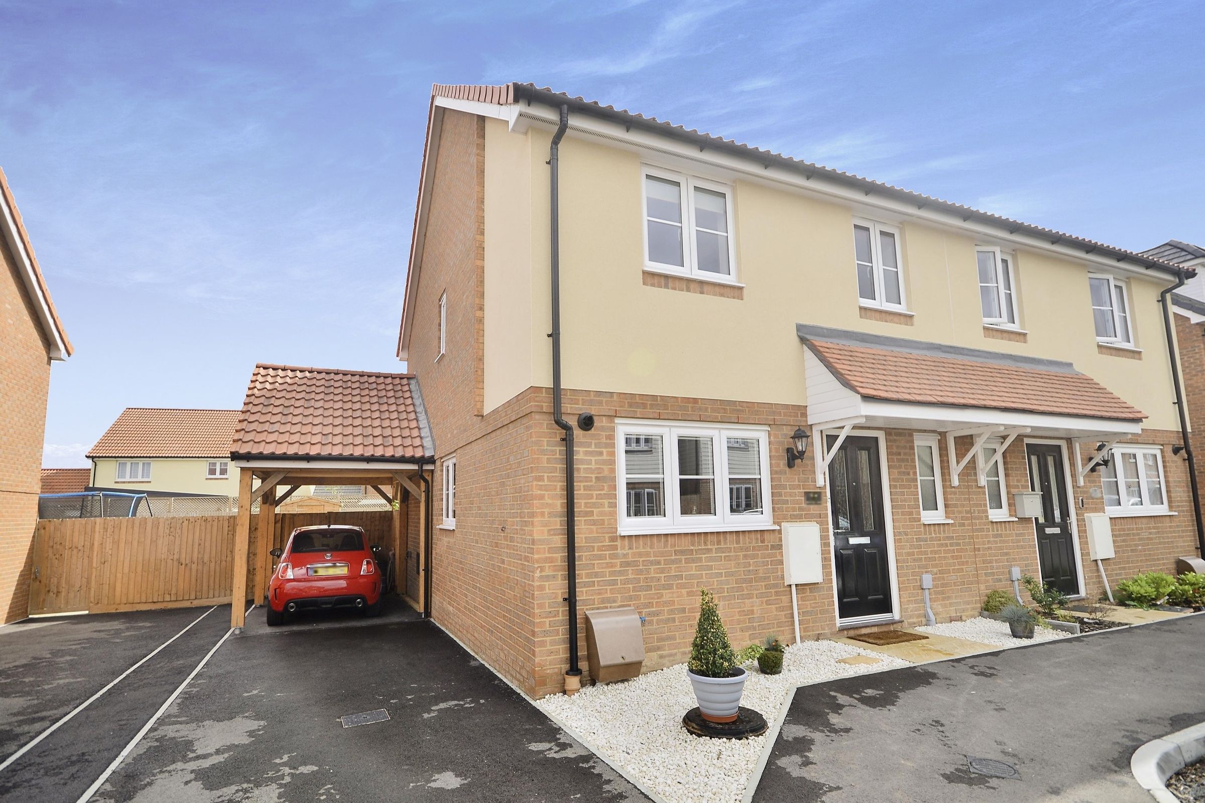3 bed semidetached house for sale in Wheatsheaf Square, Whitfield