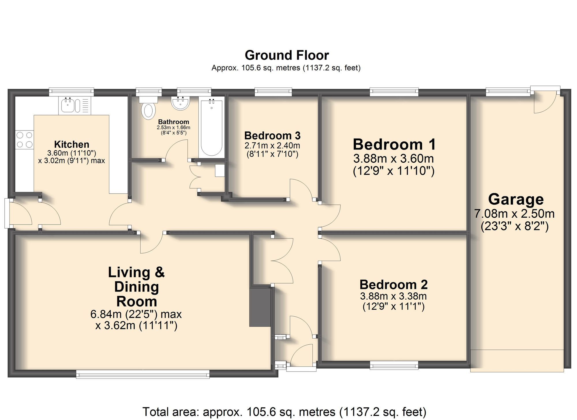 3 bed detached bungalow for sale in Hilltop Road, Wingerworth S42 Zoopla