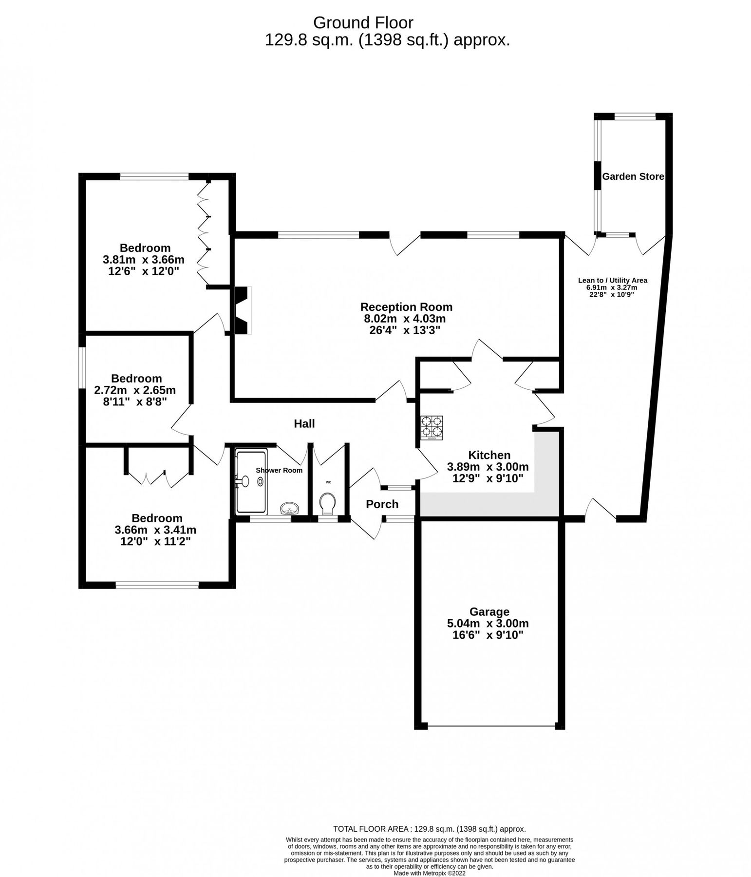 3 bed bungalow for sale in Devitt Close, Ashtead KT21 Zoopla