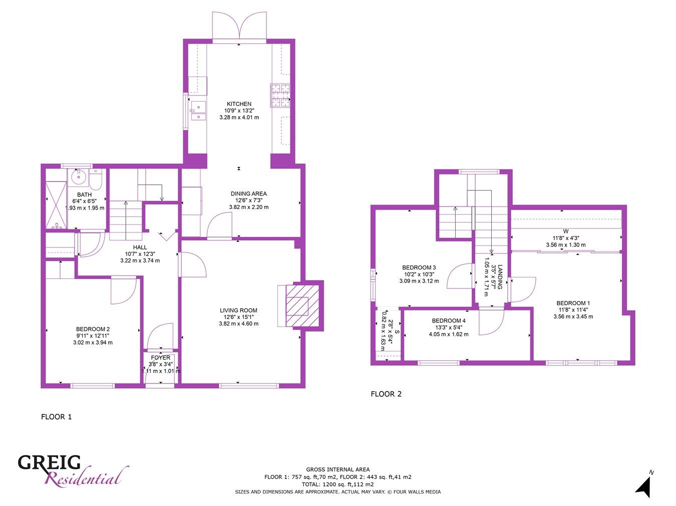 4 bed semidetached house for sale in Fairlie View, Gatehead